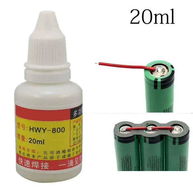 Stainless Steel Flux Soldering Paste - Non-Toxic Welding Aid, 20ml