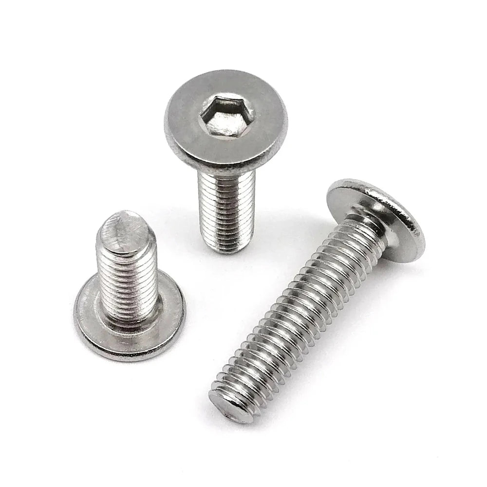 Stainless Steel Hex Socket Flat Head Screws - M2 to M8 Assortment