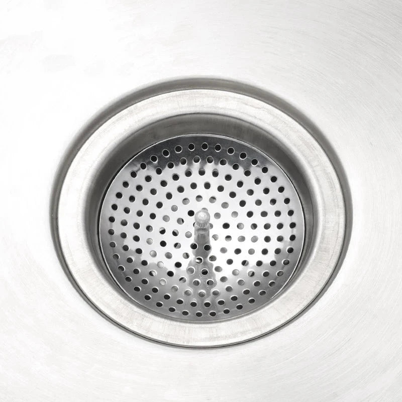 Stainless Steel Sink Strainer - Drain Hair Catcher & Filter