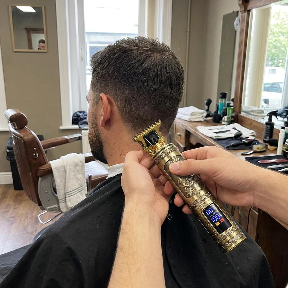 T9 Hair Clipper Set - Rechargeable Beard &amp; Body Trimmer for Men