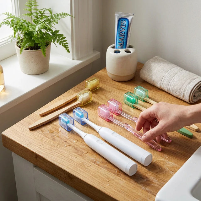 Toothbrush Head Dust Covers - Compatible with Oral-B & iO Series