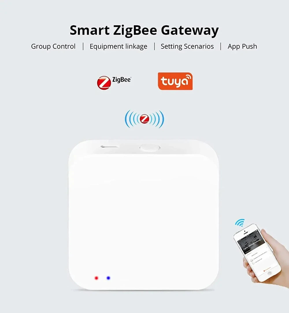 Tuya Zigbee 3.0 Smart Home Gateway Hub - Works with Alexa & Google