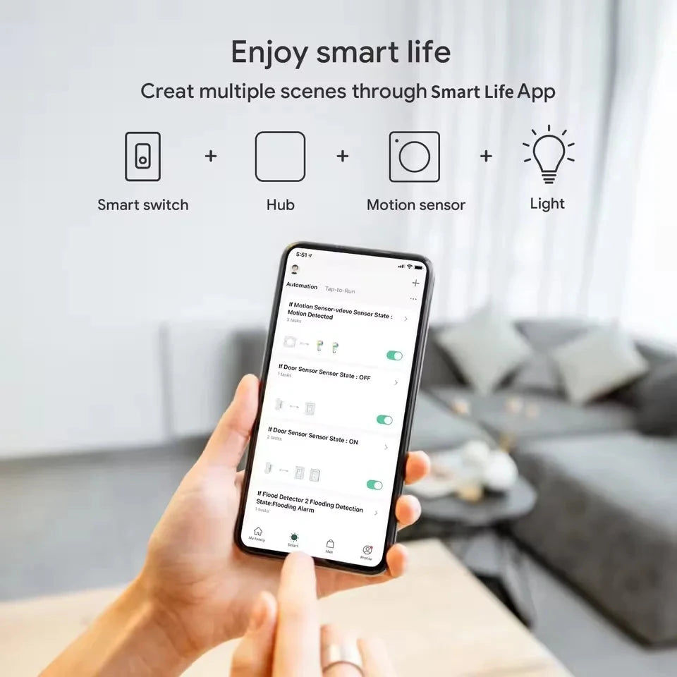 Tuya Zigbee 3.0 Smart Home Gateway Hub - Works with Alexa & Google
