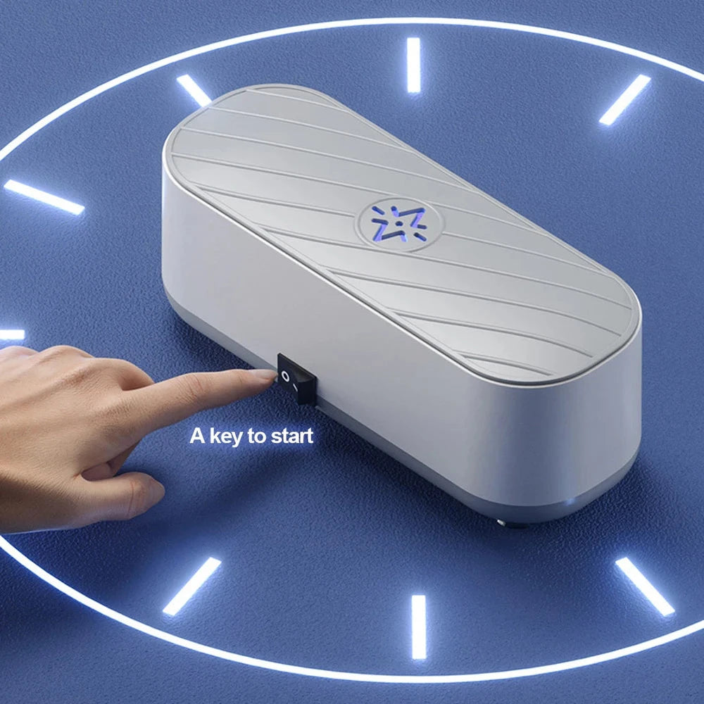Ultrasonic Cleaner - USB Rechargeable Jewelry &amp; Glasses Cleaning Machine