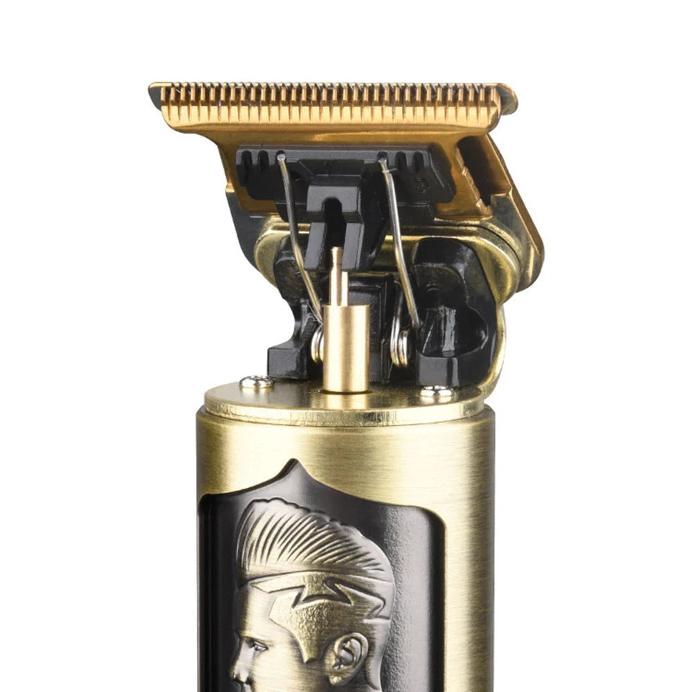 Vintage Hair Clipper, USB Charging Electric Trimmer, Barber Gift