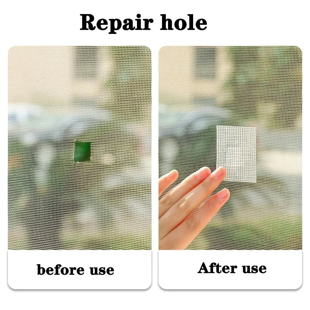 Waterproof Window Screen Repair Tape - Anti-Mosquito Mesh Patch