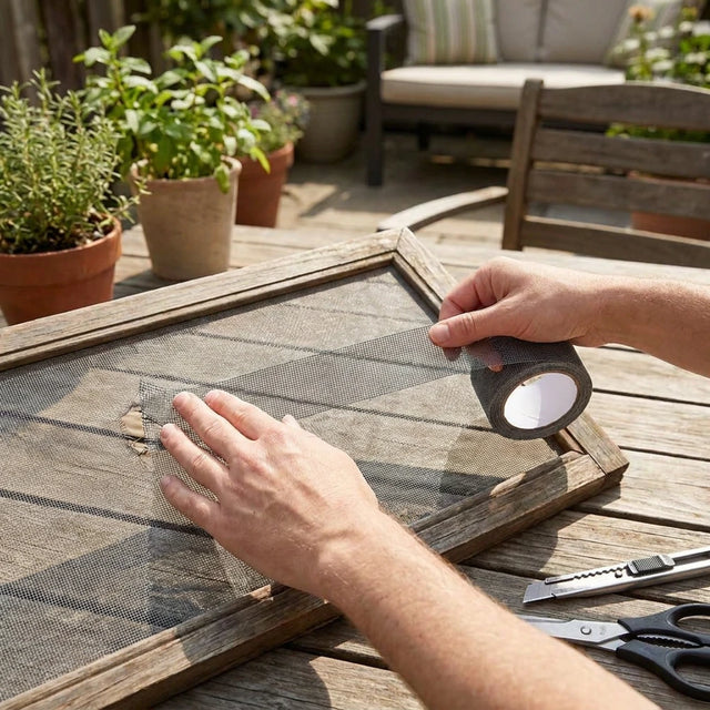 Waterproof Window Screen Repair Tape - Anti-Mosquito Mesh Patch
