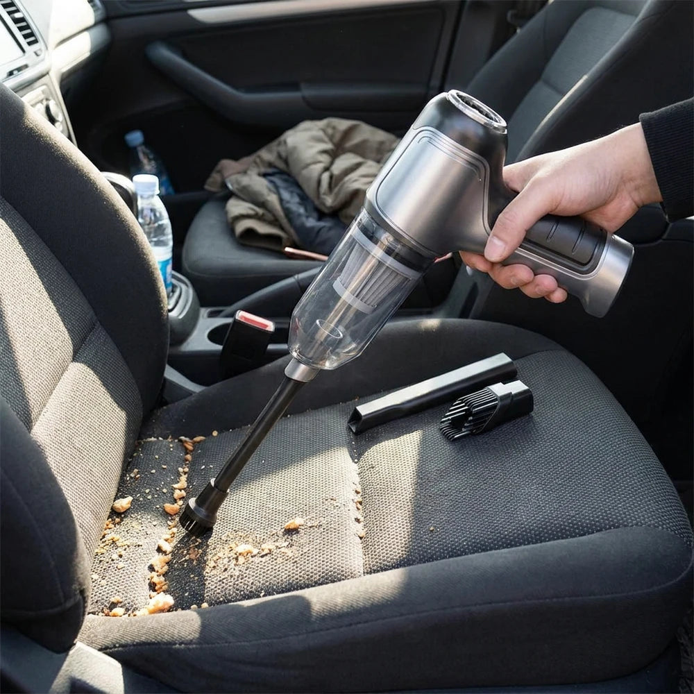 Wireless Car & Home Vacuum Cleaner - Strong Suction Handheld Cleaner