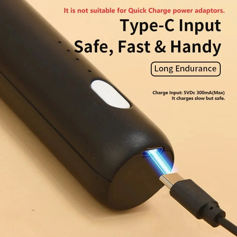 Wireless Electric Milk Frother & Egg Beater with USB-C Charging