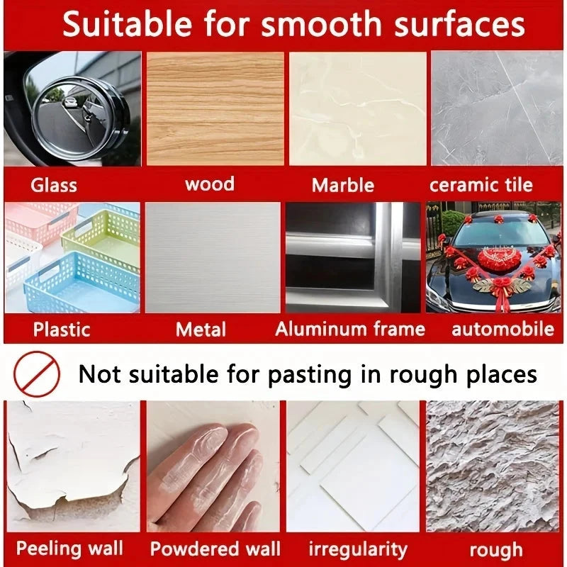 YITAPE Transparent Nano Double-Sided Tape – Removable, No-Residue Adhesive