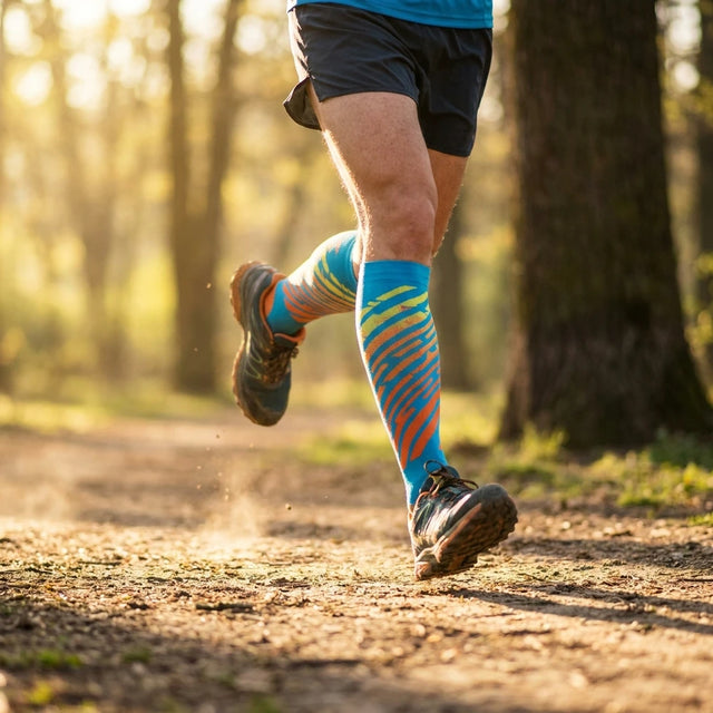Compression Socks - 20-30mmHg Running & Travel Support Socks for Men & Women, Circulation Boost for Sports, Flight & Nursing