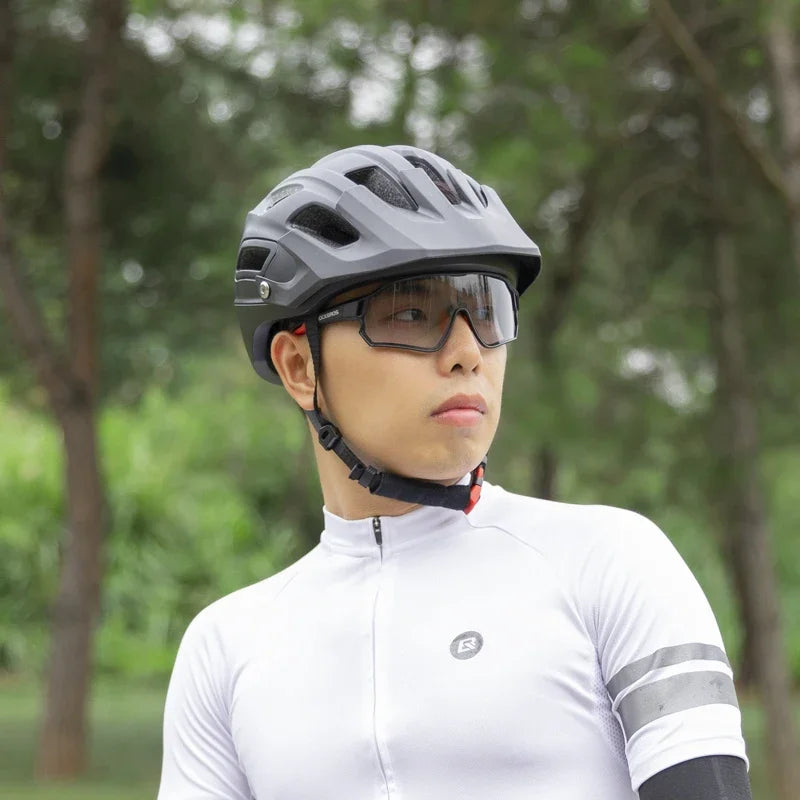 ROCKBROS Photochromic Cycling Sunglasses – UV400 Sports Glasses for Road & MTB