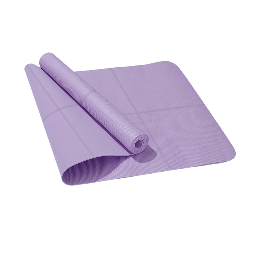Non-Slip Yoga Mat - 4mm Eco-Friendly EVA Exercise Mat for Yoga, Pilates & Fitness