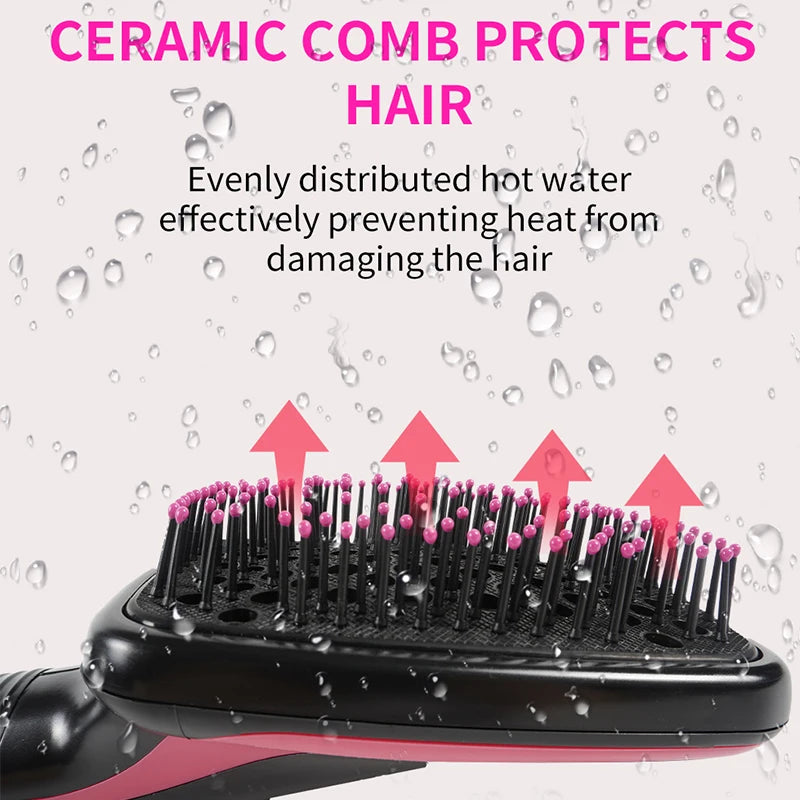 One-Step Hot Air Brush - Professional Hair Dryer & Volumizer Styler