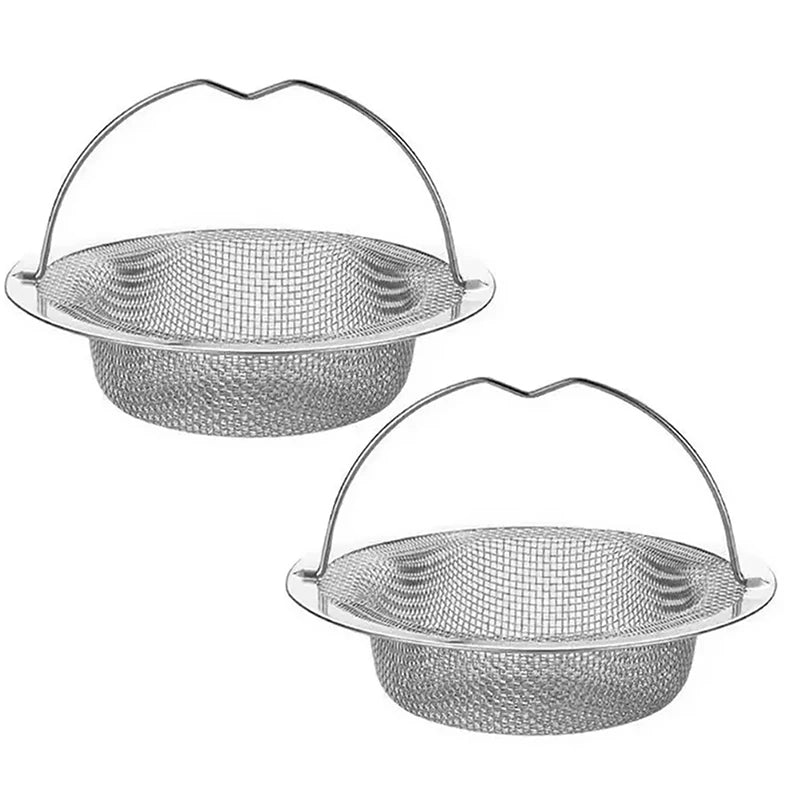Stainless Steel Bathtub & Shower Drain Hair Catcher Stopper